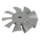 Ventilador Thomas 2650 y 2660 Gris - Eje de 1/2" 638423