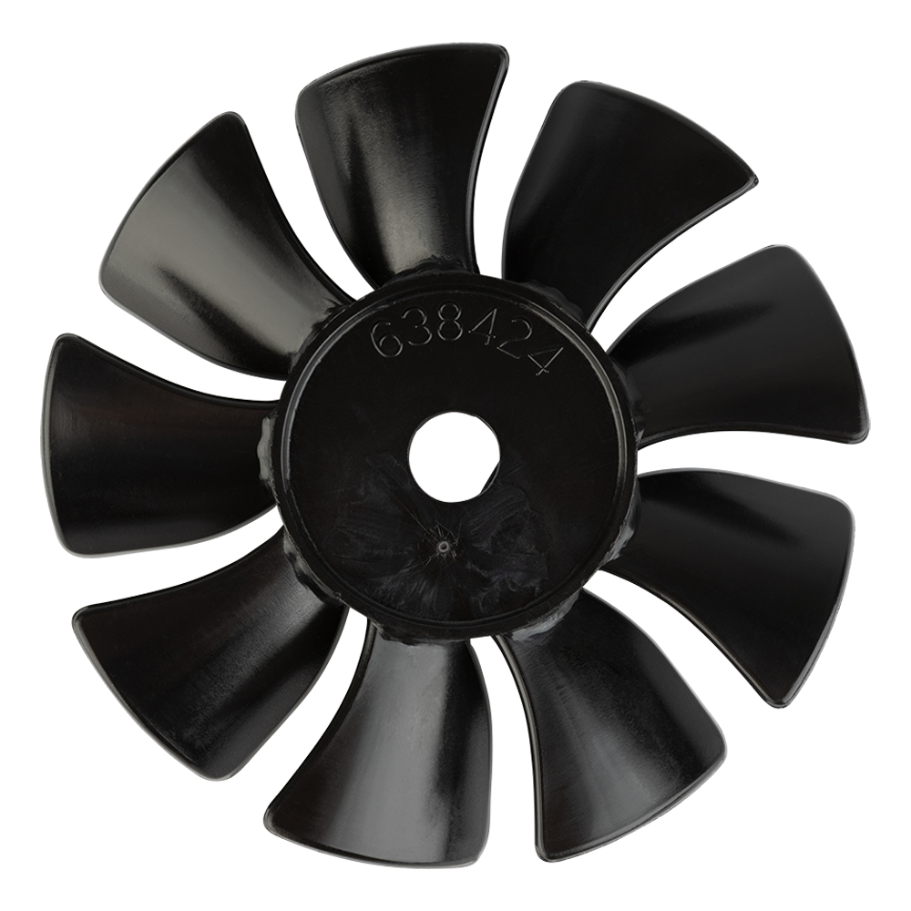 Ventilador Thomas 2650 y 2660 Negro - 1/2